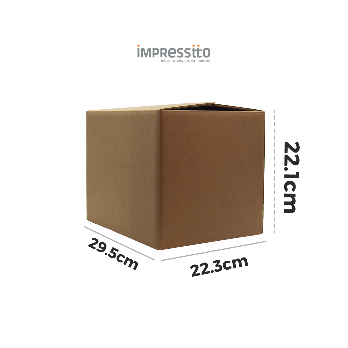50 Cajas de Cartón (29.5 cm x 22.3 cm x 22.1 cm)
