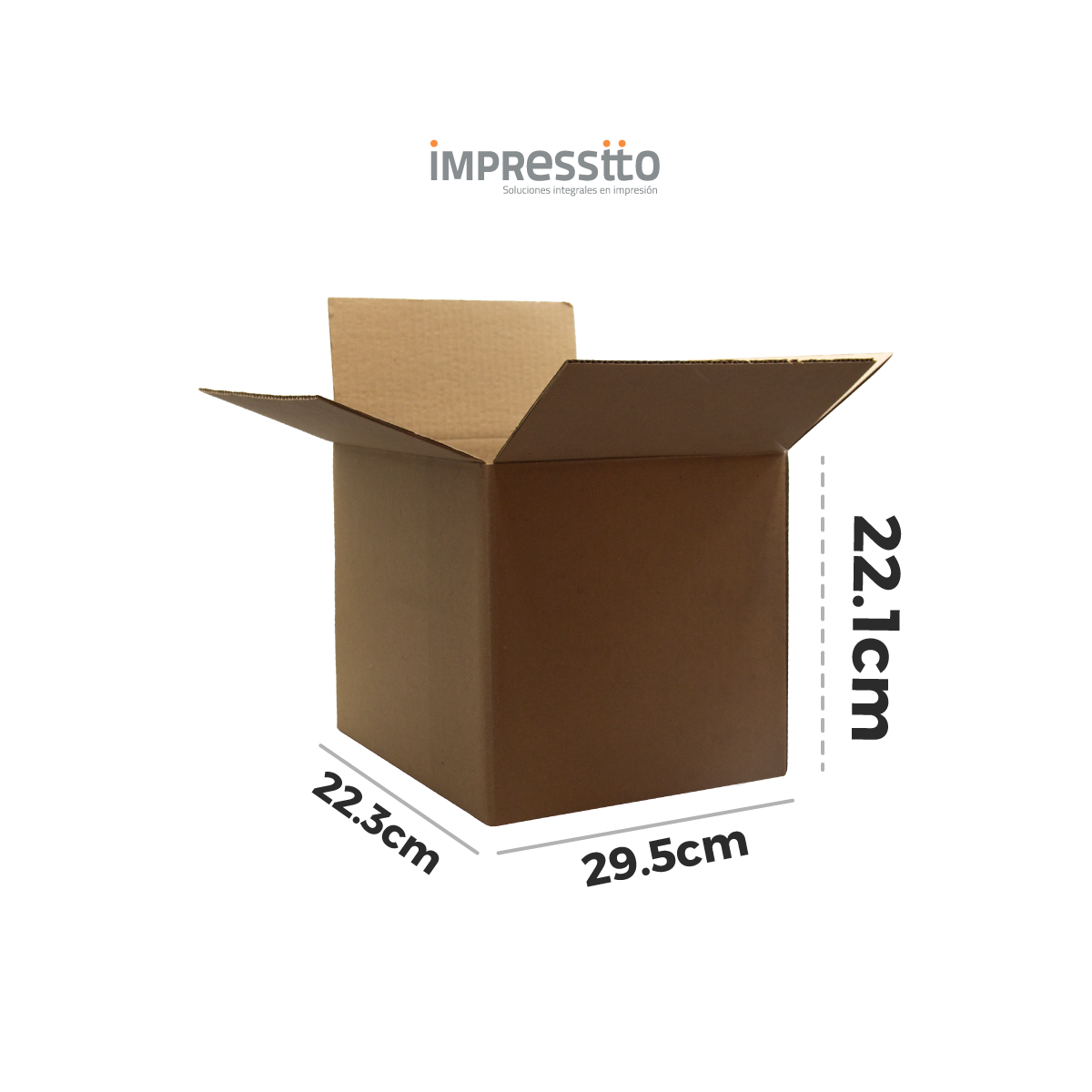 50 Cajas de Cartón (29.5 cm x 22.3 cm x 22.1 cm)