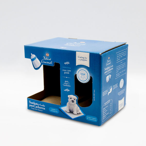 caja para productos de mascotas